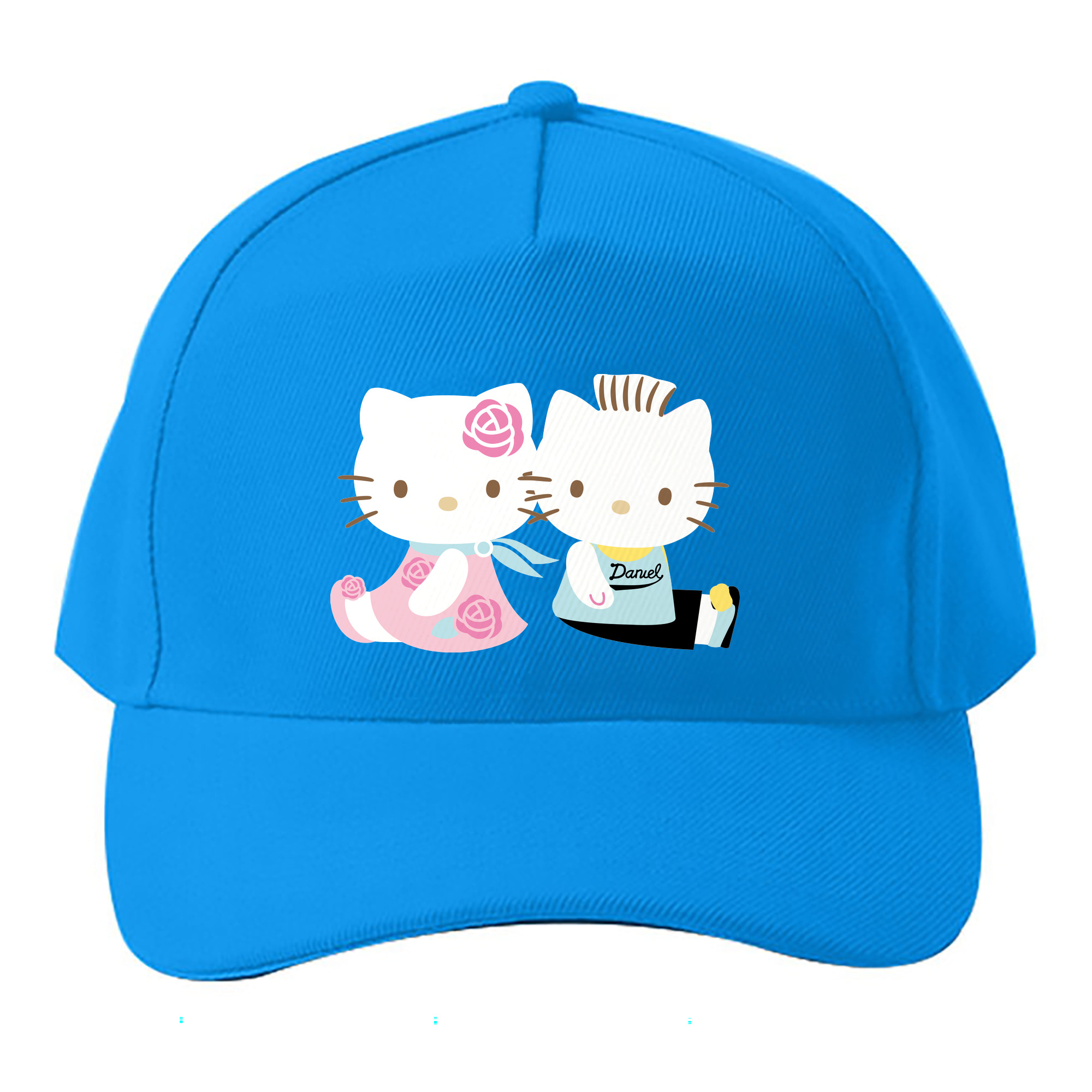 （画像用） Hello Kitty ハローキティ ベースボールキャップ 綿100％ 男女兼用 帽子 スポーツ